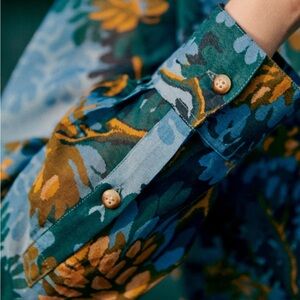 Sezane Max Shirt - Sézane X Inoui Editions Fontainebleau Blue - Size 4